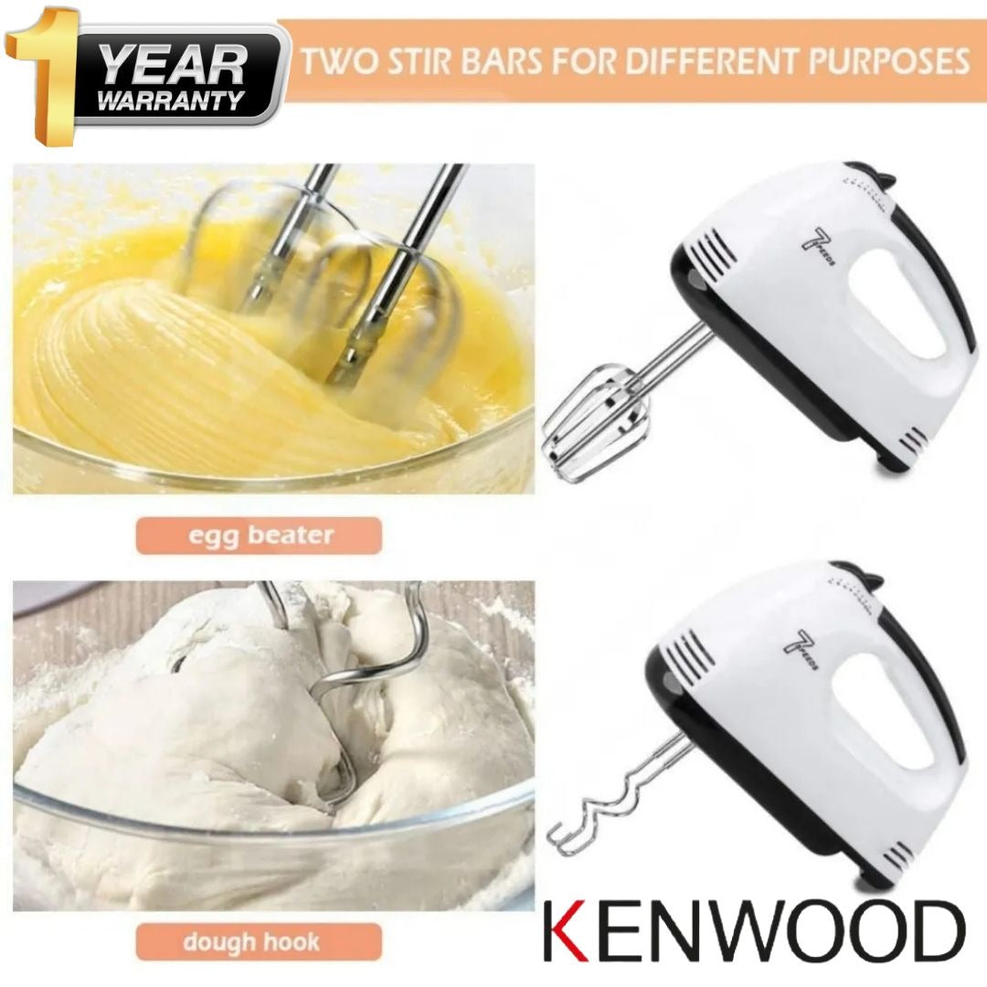 Kenwood Electric Egg Beater Machine - USB Rechargeable Coffee Maker - whisk mini electric mixer - Cream whipper Hand Mixer - Handheld Cake Egg Beater - Cream Mixer Blender - Cake Baking Tool - Small kitchen appliance