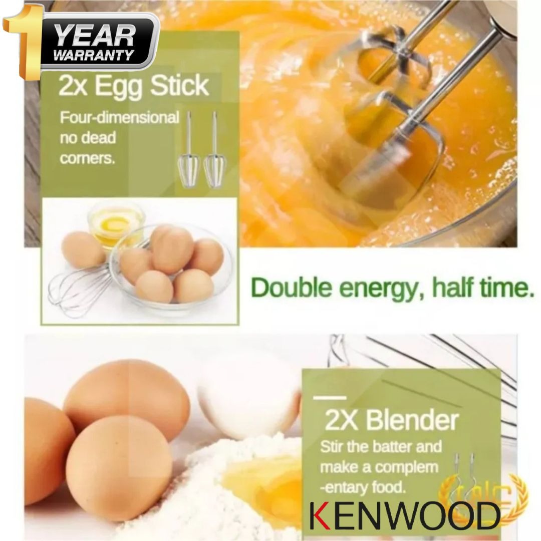 Kenwood Electric Egg Beater Machine - USB Rechargeable Coffee Maker - whisk mini electric mixer - Cream whipper Hand Mixer - Handheld Cake Egg Beater - Cream Mixer Blender - Cake Baking Tool - Small kitchen appliance