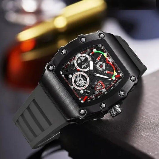 Top Hot Selling Watch for Man Boys-Sports Watches Rubber Strap for Boys & Men| New Fashion Sports Rubber Strap Wristwatches
