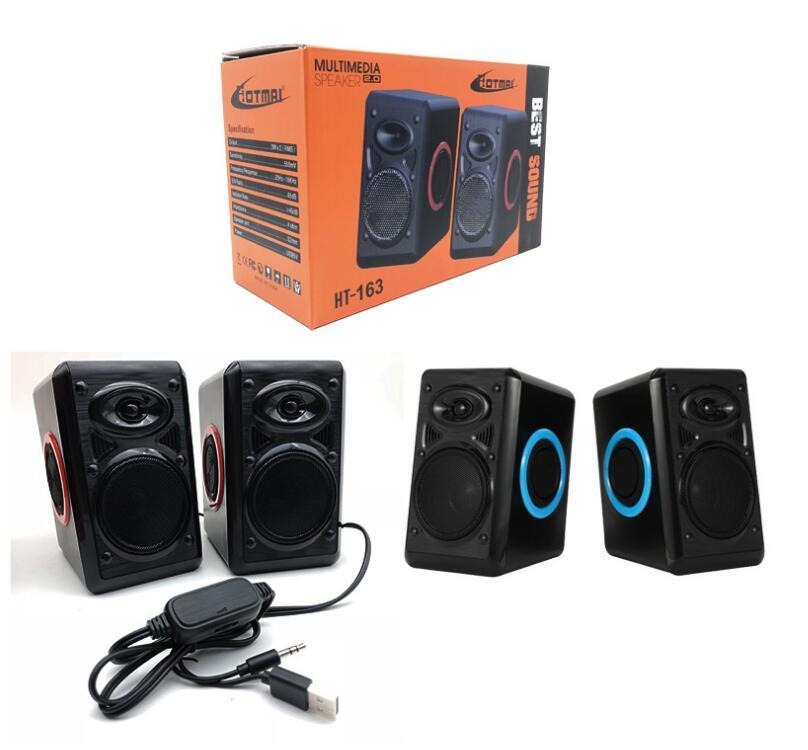 FT-165/2031 New Prime USB Multimedia Speaker for Laptop, Compact Home Theater System, 2.0 Channel Sound with Volume Control, Plug and Play, EU Plug