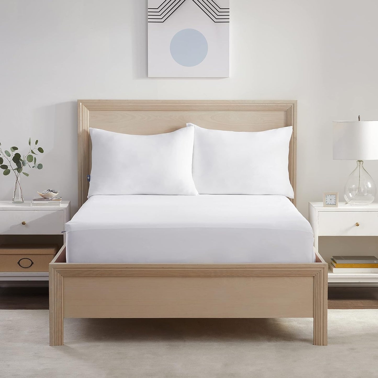 Waterproof/Oilproof Mattress Cover Single, Queen, double bed-King Size, Bed Cover - Fitted Cover - Anti Dust-Mite Hypoallergenic - Can Cover Spring Mattress