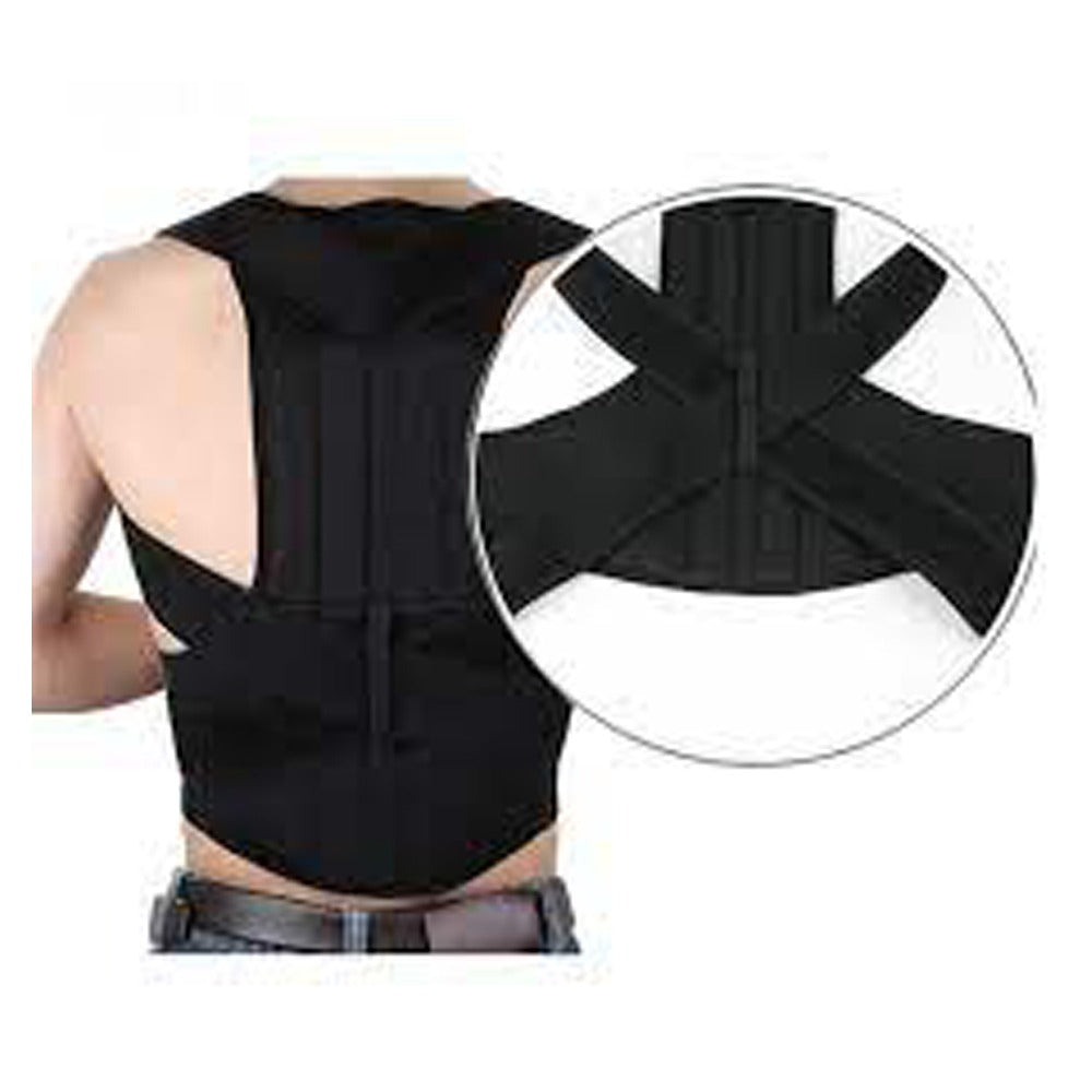 Adjustable Magnetic Posture Corrector Back Brace Support Belts for Upper Back Pain Relief