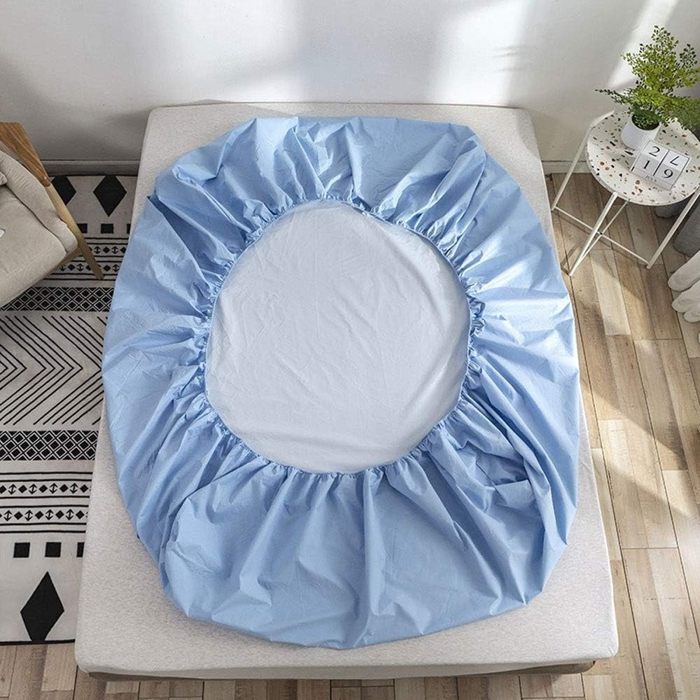 Waterproof/Oilproof Mattress Cover Single, Queen, double bed-King Size, Bed Cover - Fitted Cover - Anti Dust-Mite Hypoallergenic - Can Cover Spring Mattress
